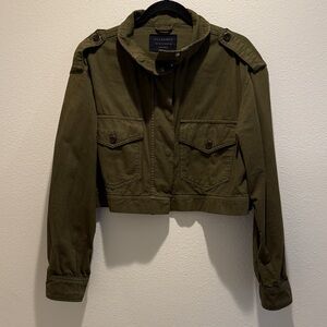 AllSaints Cadie Layered Military Jacket